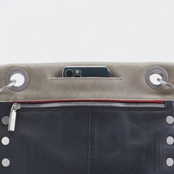 Hammitt® – Large Montana Reversible/Black/Pewter/Brushed Silver New In Box - Picture 7 of 10